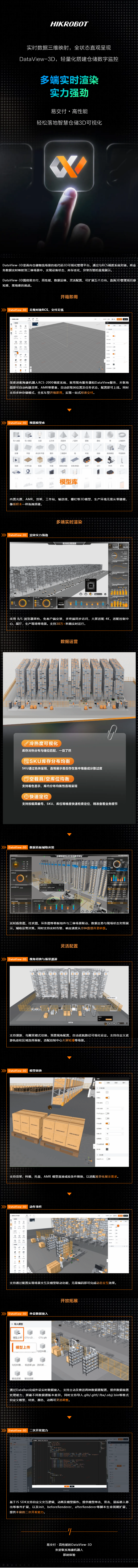 30萬+料箱流暢渲染！倉儲可視化，選DataView-3D就夠了